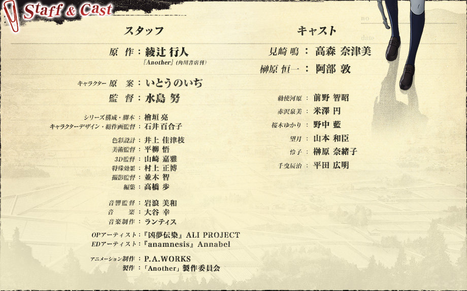 Cast&Staff